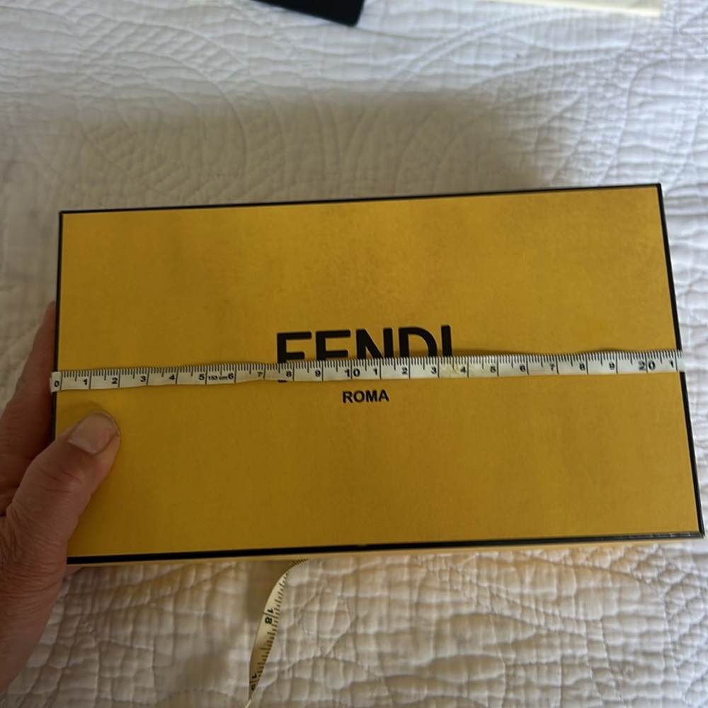 Authentic Fendi Box With Authenticity Card - image 8